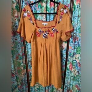 Madewell boho dress sz small
